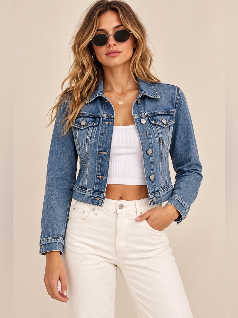Gap XS Denim Jacket Y2K 90s Grunge Indie Sleaze Americana Western Coastal Cowgir
